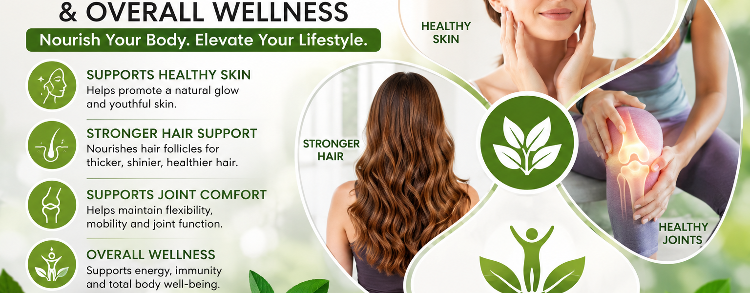 The Simple Way to Support Skin, Hair, Joints & Overall Wellness Naturally Skin